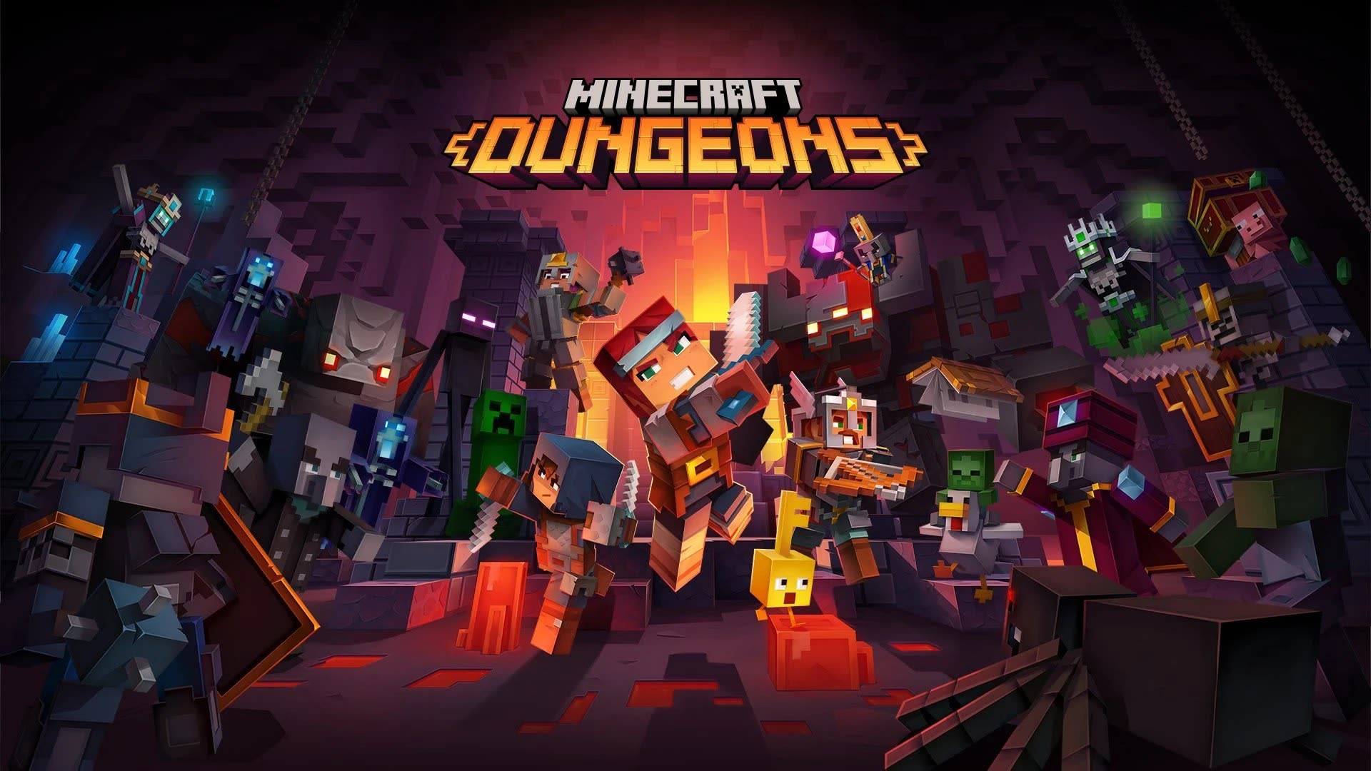Minecraft heroes artwork beside quick answers